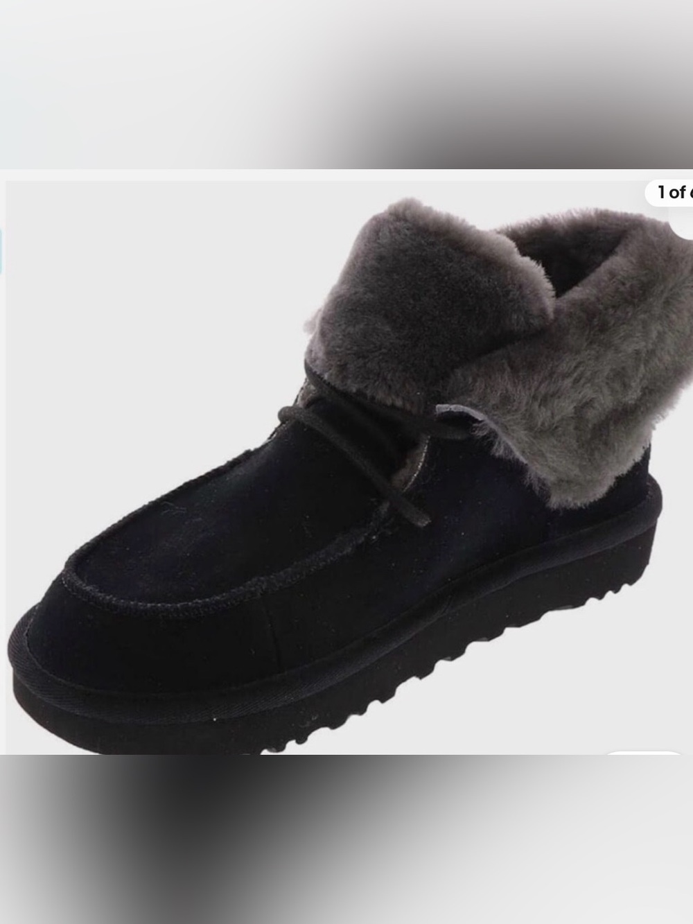 UGG Women's Diara Slipper Size 9 black
